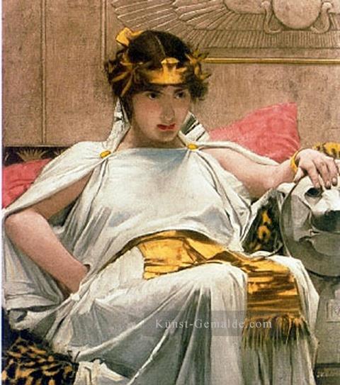 Cleopatra JW griechischen weiblichen John William Waterhouse Ölgemälde